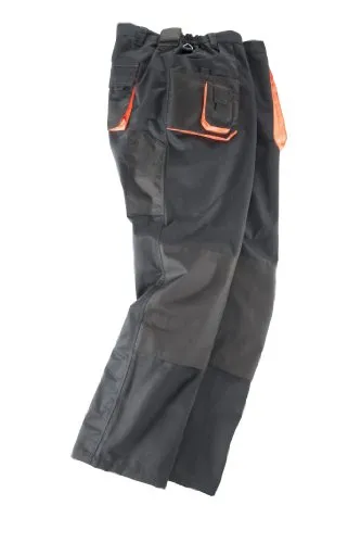 abraxas Schwarze, Lange Arbeitshose von Marc&Mark in Übergröße bis 10XL, Größe:8XL