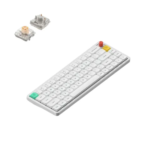 NuPhy Air65 V3 Kabellose Mechanische Tastatur QWERTY US Nova White / Blush