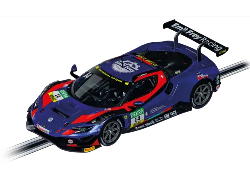 Carrera Digital 124 Ferrari 296 GT3 Emil Frey Racing, No.14 DTM 2023 - Maßstab 1:24, detailverliebt mit realistischer Beleuchtung und offiziell lizenziert für Sammler und Rennsportfans
