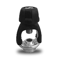 Scubapro INT/DIN Bügeladapter Ultra Light - Atemregler - 1. Stufe, ultraleichter Alloy-Adapter für den einfachen Wechsel von DIN auf internationales System, ideal für Reisende.