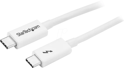 StarTech.com 1m Passives Thunderbolt 3 Kabel - USB-Kabel mit 20 Gbps und 100W PD, ideal für 4K Video und Hochleistungsanwendungen; Thunderbolt-zertifiziert für maximale Kompatibilität.