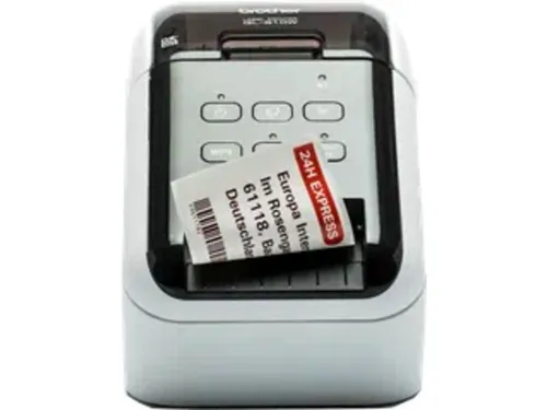 BROTHER QL-810WC - WLAN-Etikettendrucker mit Rot-Schwarz-Druckfunktion, ideal für vielseitige Etikettierung in Büro und Logistik