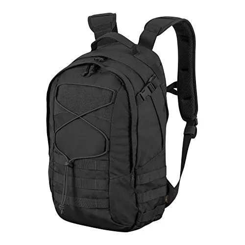 Helikon-Tex Unisex Cordura Rucksack - Schwarz - Trekkingrucksäcke mit anatomischen Schultergurten und komfortablem Tragesystem für optimale Ergonomie bei Outdoor-Abenteuern.