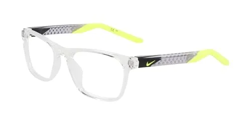 Nike Brillen 5058 900 CLEAR/VOLT 48/16/135 in weiß von Nike