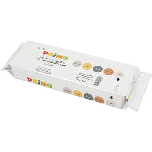 Produktbild Selbsthärtender Ton, weiß, 1 kg