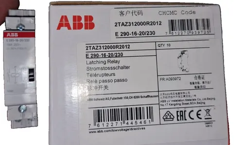 ABB E290-16-20/230 Stromstoßschalter Spule 230 VAC/ 110 VDC, 16 A, 2 NO