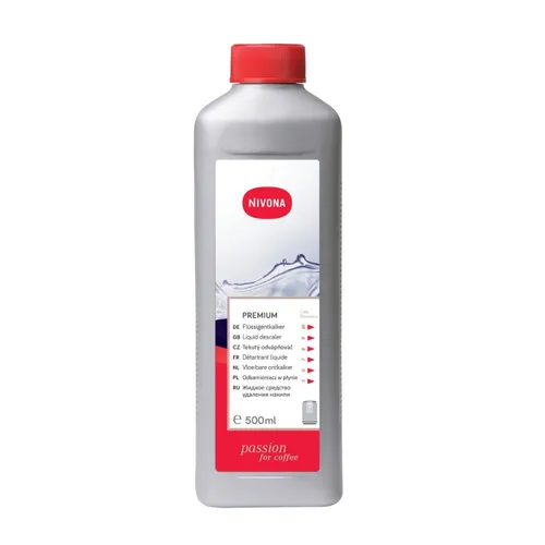 Nivona Entkalker NIRK 703 - Flüssigentkalker für Kaffeevollautomaten - Effektiver Entkalker für Nivona und andere Marken, 500ml für 5 Anwendungen. Schützt vor Kalkablagerungen, verlängert die Lebensdauer Ihrer Maschine und sorgt für perfektes Aroma.