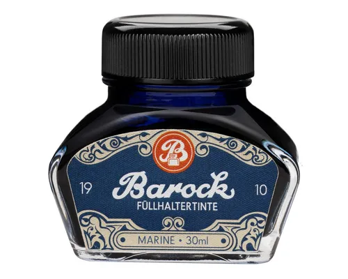 OCTOPUS Fluids Barock 1910 Marine Schreibtinte, Füllertinte blau im 30ml Tintenglas Tintenglas (1-tlg., 1910)