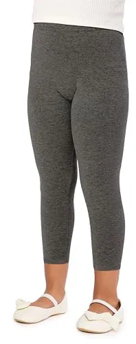 Merry Style Mädchen 3/4 Leggings aus Viskose MS10-131 (Dunkelmelange, 158)