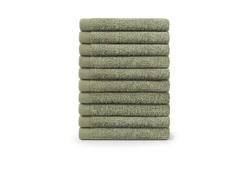 Blumtal Gästehandtücher 30x30cm in grün von Blumtal