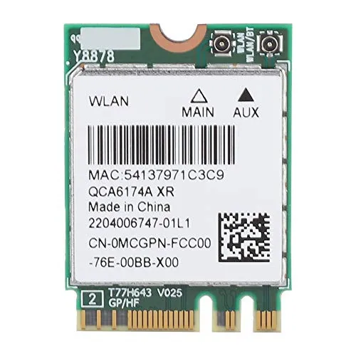 CCYLEZ QCNFA364A Notebook-Netzwerkkarte, Bluetooth 4.1 Dual-Modus NGFF Original Wireless Modul, WLAN 802.11AC 867 Mbit/s WiFi-Modul für Desktop-Mainboard