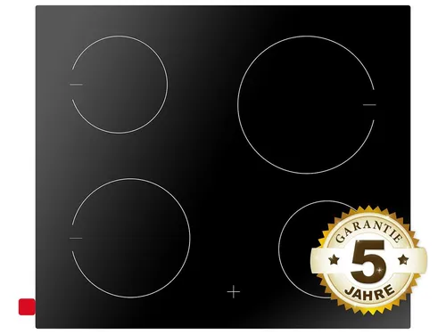 Amica EC 744 000 C Glaskeramikkochfeld - Herdgebundenes Kochfeld mit 60 cm Breite, Restwärmeanzeige und sieben Takt-Schaltung für präzises Kochen und optimale Sicherheit.