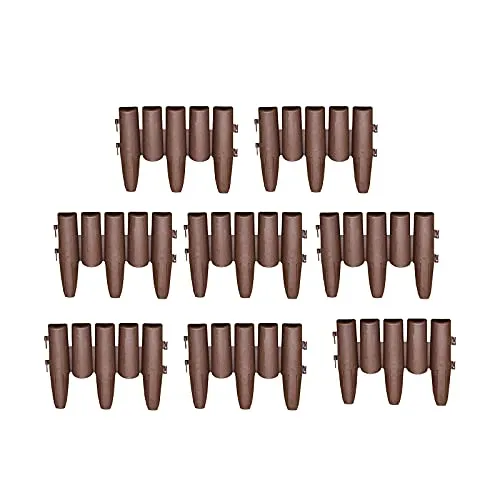 HTI living Beeteinfassung Palisade Nessa Beetbegrenzung Beetumrandung 220 cm