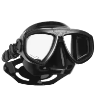 Scubapro Zoom-Maske, schwarz - Taucherbrillen für Erwachsene, leicht und manövrierfähig unter Wasser, kompatibel mit verschiedenen Tauchflaschen, ideal für Kaltwasser-Tauchgänge.