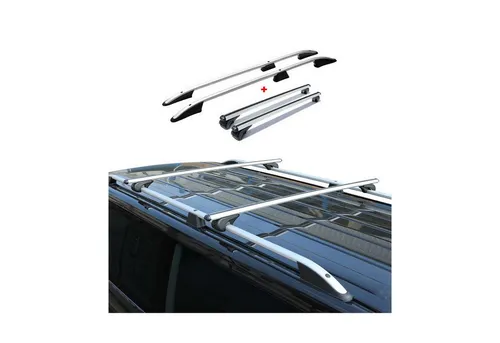 OMAC Dachträger für Opel Combo D und Fiat Doblo L2, Alu Silber - Dachgepäckträger für Langradstand-Versionen L2, leichtgewichtig und robust, perfekt für Outdoor-Aktivitäten und Camping. Maximiert den Außenraum für sperrige Ladungen und sorgt für Sicherheit auf Reisen.