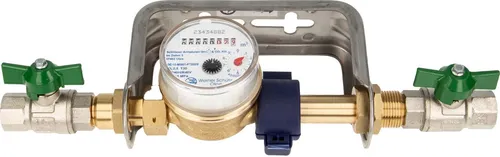 tecuro Wasserzähler Kombi-Set Kaltwasser