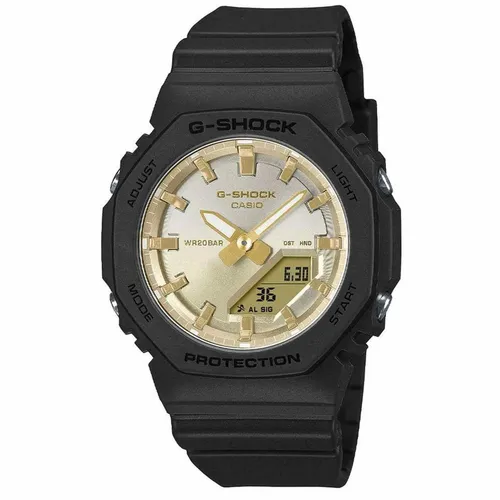 G-Shock GMA-P2100SG-1AER Damen Multifunktionsuhr - Armbanduhr mit analog-digitaler Anzeige, wasserdicht bis 200 m, ideal für sportliche Aktivitäten und den Alltag.