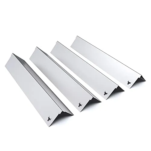 tuning-art GA07 Gasgrill Brennerabdeckung Edelstahl - Grillersatzteile: Passgenaue Brennerabdeckung aus rostfreiem Edelstahl mit stylischem Bullenmotiv. Schützt vor herabtropfendem Fett und sorgt für gleichmäßige Hitzeverteilung.