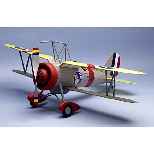 Curtiss F9C2 Sparrowhawk Rubber Pwd Wooden Model Aeroplane by Dumas