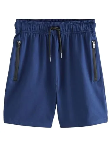 NEXT Jungen Standard Leichte Sport-Shorts Marineblau 122