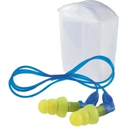 3M E-A-R Ultrafit X Gehörschutzstöpsel UF01014 - Wiederverwendbare Gehörschutzstöpsel mit Kordel, SNR = 35 dB, hoher Tragekomfort und optimale Sprachverständigung