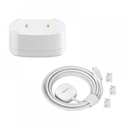 Sonoff SNZB-05P Smart Water Leak/Flood Sensor, Wasserlecksensor, ZigBee, Set mit Verlängerungskabel