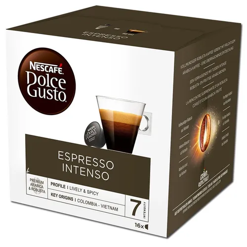  Dolce Gusto Espresso Intenso,Nescafe, 16 Kapseln 45,70€/1kg