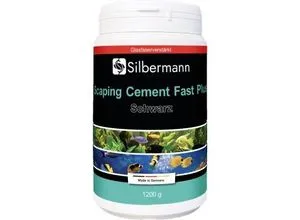 Silbermann Scaping Cement Fast Plus Schwarz 1200 g in schwarz von Silbermann