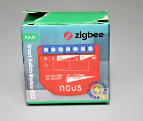 Nous B2Z Schaltaktor ZigBee PM 1 Kanal 16A ZigBee3.0 Messung