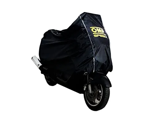 OMP SPEED WASSERDICHTE MOTORRADABDECKUNG GRÖSSE L - ATMUNGSAKTIVE MOTORRADABDECKUNG OXFORD 300D