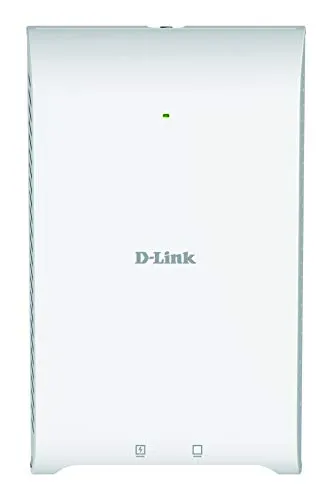 D-Link DAP-2622 Nuclias Connect Wireless AC1200 In-Wall Access Point - Wireless Access Point mit diskretem Design, MU-MIMO und bis zu 1200 Mbit/s. Ideal für leistungsstarke WLAN-Abdeckung und zentrale Verwaltung von bis zu 1000 APs.