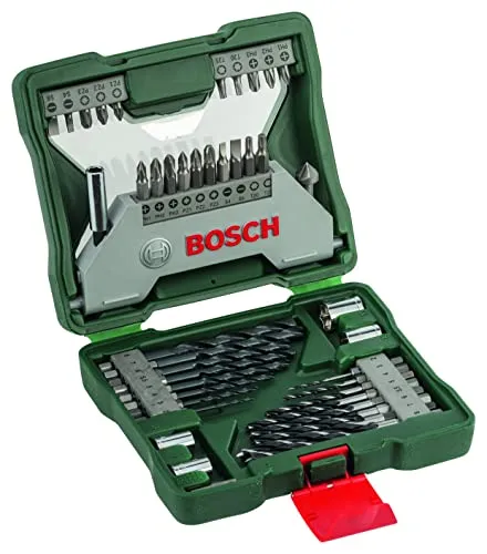 Bosch Home and Garden 43tlg. X-Line Sechskantbohrer- und Schrauber-Set schwarz / grau