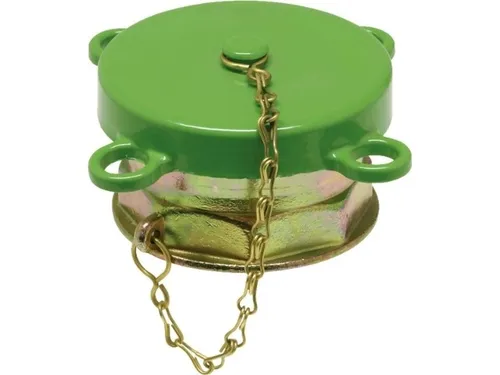 Loser Deckel 2 1/2'' ''schwefelarm'', grün lackiert