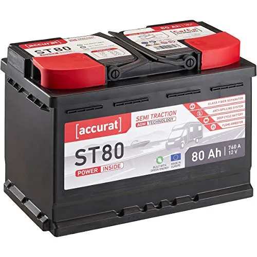 Accurat Semi Traction ST80 AGM Batterie