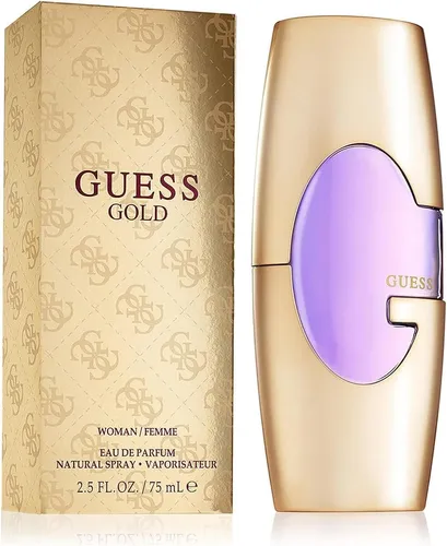 Guess Gold Eau De Parfum Spray 75ml für Frauen - Damenduft mit blumig-fruchtiger Komposition, ideal für besondere Anlässe und Abendveranstaltungen. Verleiht ein Gefühl von Selbstbewusstsein und Anziehungskraft.