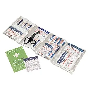 Holthaus Medical Erste-Hilfe-Nachfüllset für Koffer - Praktisches Nachfüllset für Erste-Hilfe-Koffer, ideal zur Auffrischung der Versorgung. Enthält wichtige Komponenten für den Notfall.