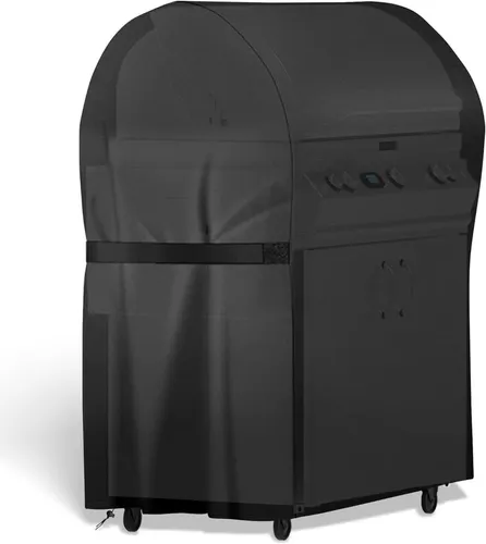 AZOMKER Grillabdeckung wasserfest 77*67*110 cm - Grillzubehör - Schützen Sie Ihren Grill optimal mit der UV-beständigen und wasserdichten AZOMKER Grillabdeckung, die robust und langlebig ist.