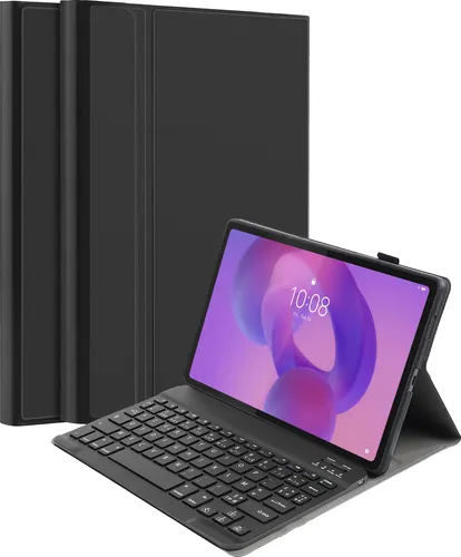 Cazy Hülle für Lenovo Idea Tab Plus mit AZERTY-Tastatur