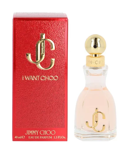 Jimmy Choo I Want Choo Eau De Parfum Spray 40ml - Damendüfte mit einem verführerischen Amber-Blumenduft, der Weiblichkeit und Eleganz betont. Ideal für Alltag und besondere Anlässe – ein Muss für jede moderne Frau!
