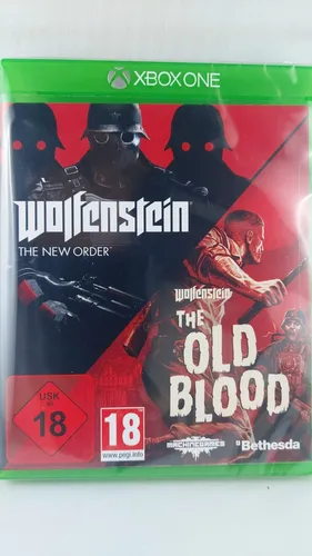 Xbox Wolfenstein: The New Order & The Old Blood - Action & Abenteuer: Erlebe die komplette Wolfenstein-Edition für Xbox One, ideal für Fans von spannenden Geschichten und packendem Gameplay.