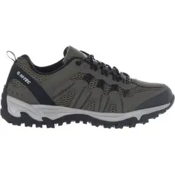 Hi-Tec JAGUAR M Wanderschuh 47 EU - Grün - Wanderschuhe für Herren, ideal für Outdoor-Abenteuer. Fällt klein aus, bitte 1,5 Größen größer bestellen. Strapazierfähiges Obermaterial und profiliertes Gummilaufsohlenmaterial für optimalen Halt.