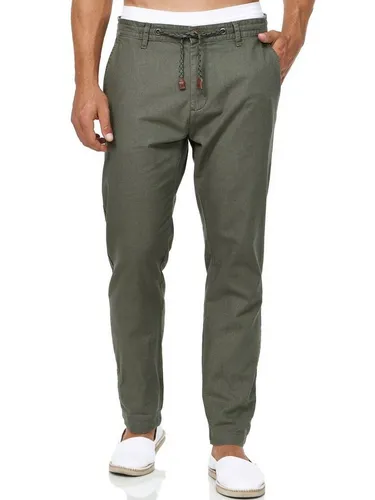 Indicode Leinenhose Veneto beige XXL - Wanderhose aus 45% Leinen und 55% Baumwolle, elastisch und pflegeleicht für maximalen Komfort bei Outdoor-Aktivitäten.