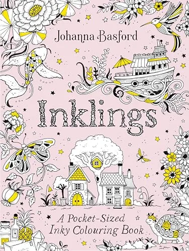 Inklings: A Pocket-Sized Inky Colouring Book