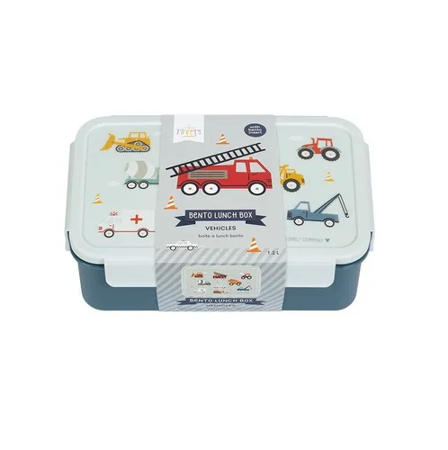 A Little Lovely Company Lunchbox Bento Lunchbox, PP, Mit herausnehmbarem Unterteilungsfach