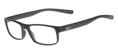 Nike Herren 7090 001 53 Brillengestelle - Matte Black - Verschreibungspflichtige Brillenfassungen für Herren, inklusive schützendem Etui für sichere Aufbewahrung und stylisches Design.