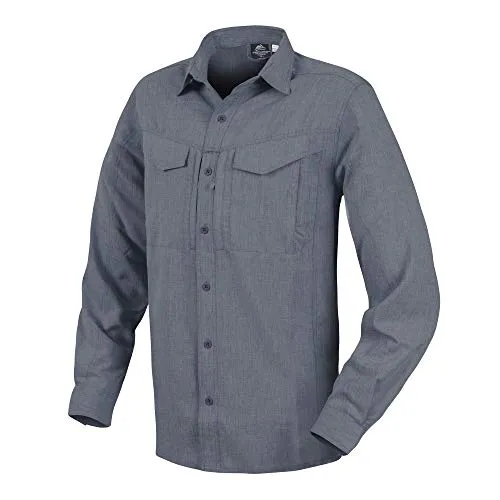 Helikon-Tex Defender Mk2 Gentleman Shirt Hemd - Melange Blue