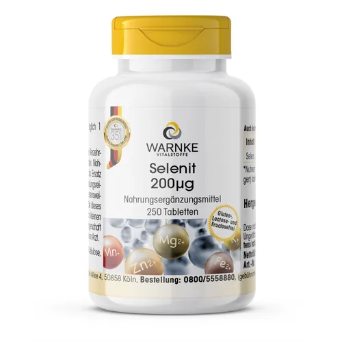Warnke Vitalstoffe | Selenit 200µg