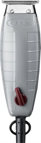 Andis Haarschneidemaschine T-Outliner grau - Elektrische Rasierer mit T-Klinge aus Carbonstahl für präzise Konturen und feine Übergänge. Ideal für professionelle Ergebnisse bei Bart- und Haarschnitten.