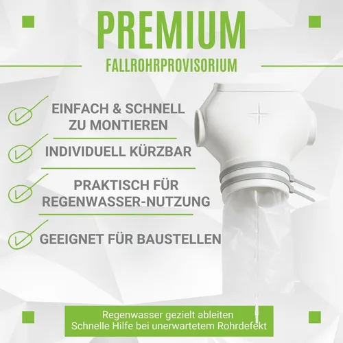 Fallrohrprovisorium 200m Typ 100