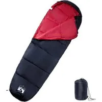 vidaXL Mumienschlafsack für Erwachsene - Schlafsack für 3 Jahreszeiten, langlebig und wasserfest – ideal für Camping und Trekking mit herausragendem Komfort und einfacher Lagerung.